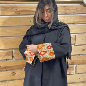 کت لینن سر استین خرجکار هندی